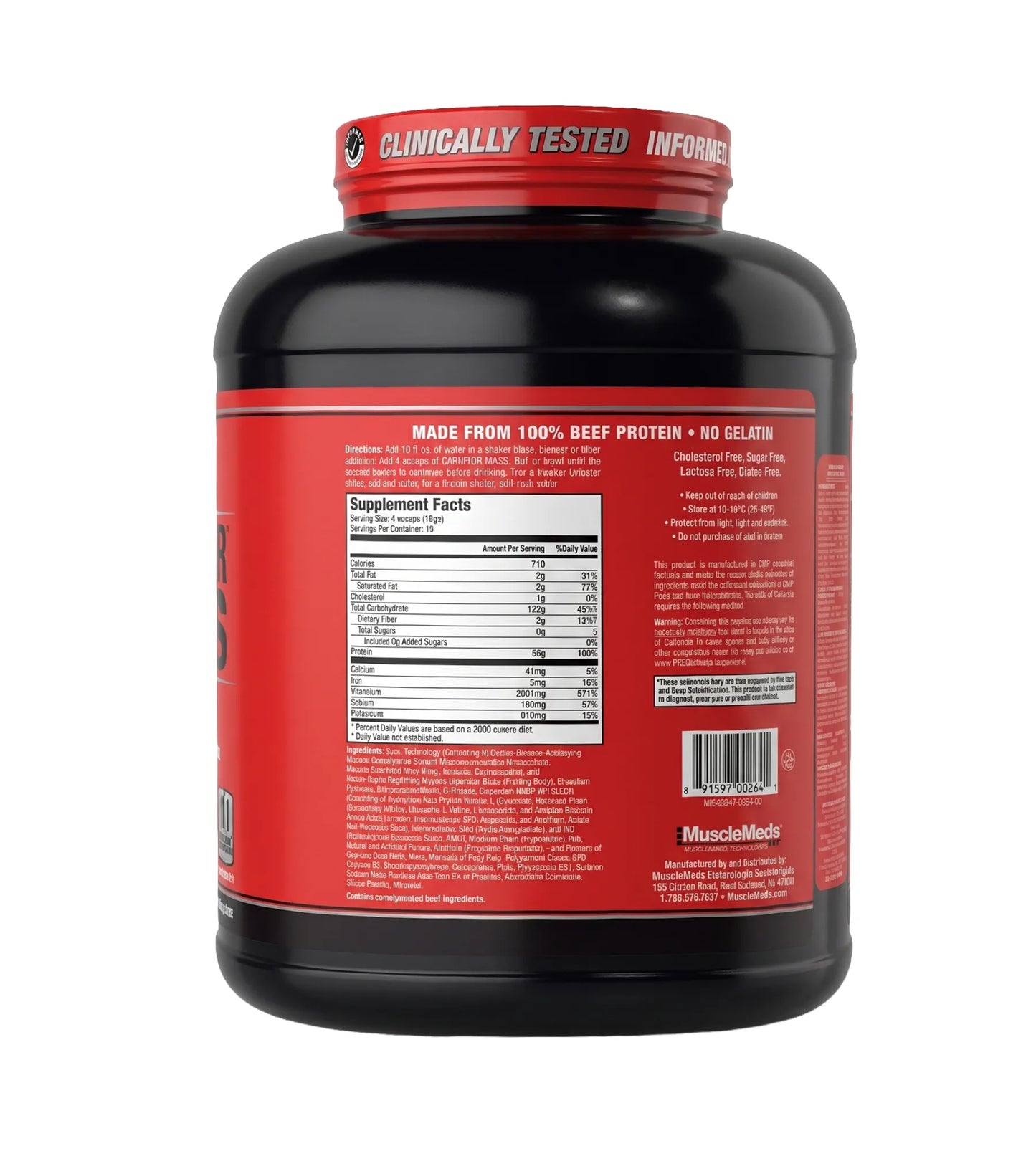 CARNIVOR MASS - MUCLE MEDS - Ganador