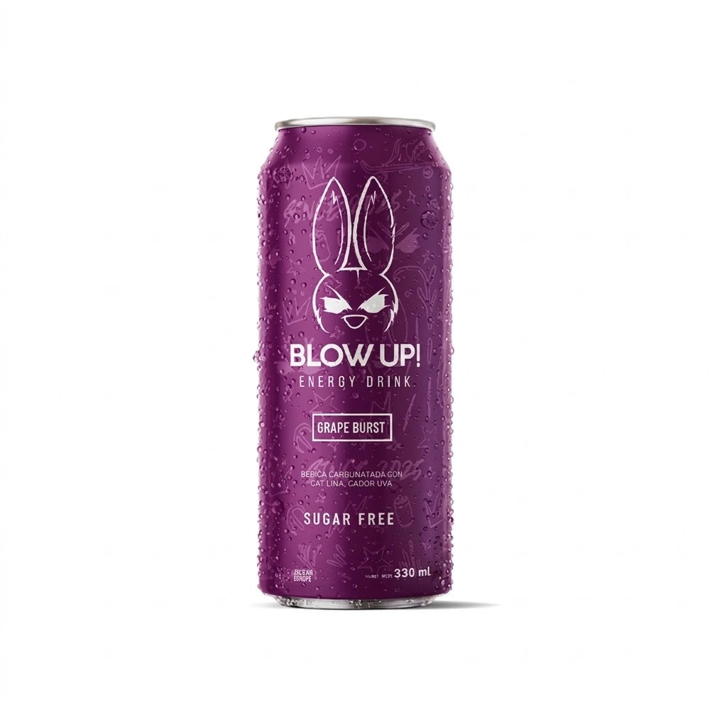 Blow Up! Energy Drink. Grape Burst - 330 ml