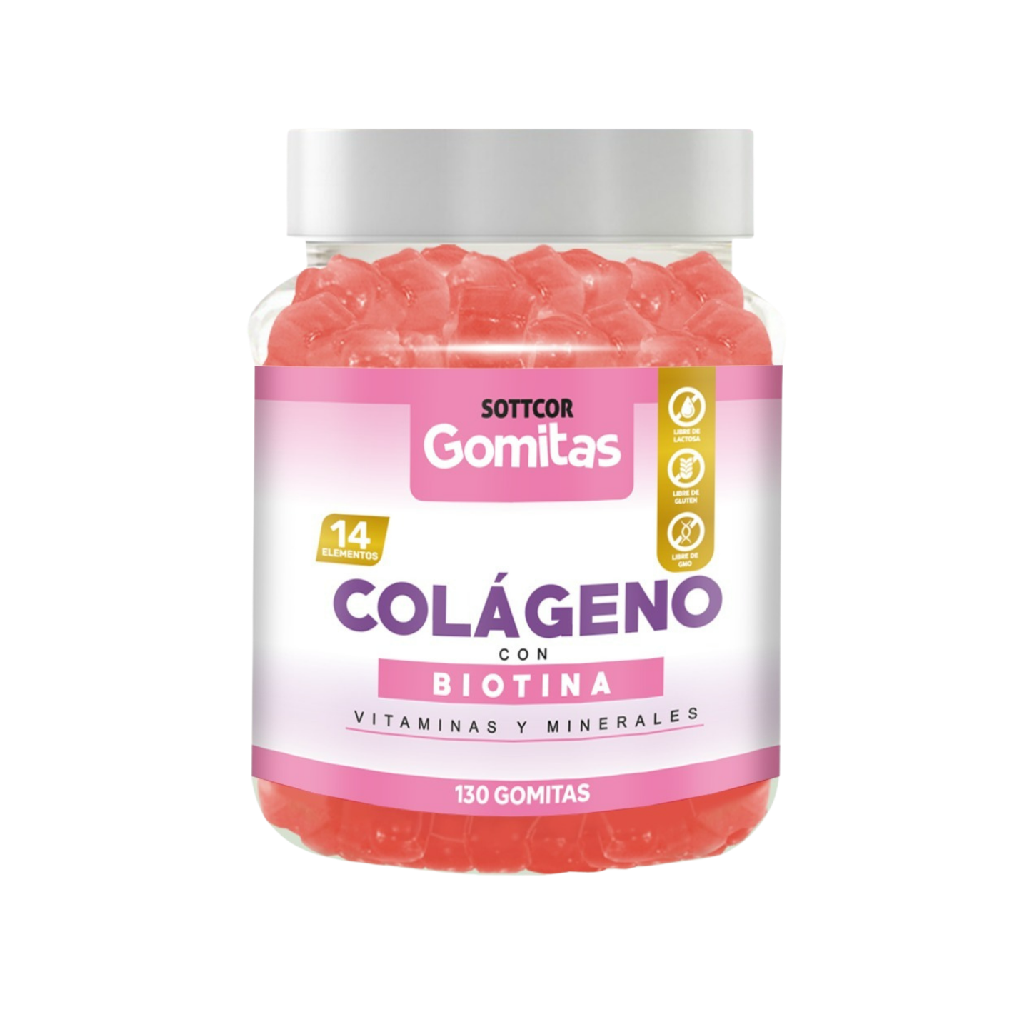 COLÁGENO CON BIOTINA - Gomitas Adulto - SOTTCOR