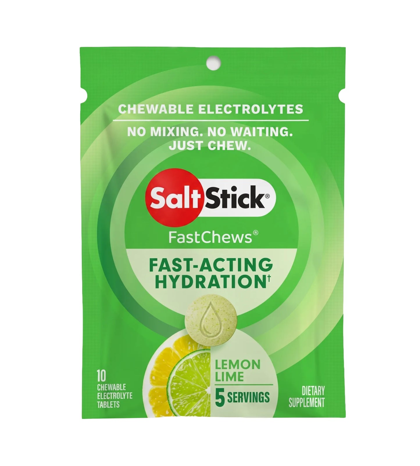 SaltStick Fastchews Lima Limón
