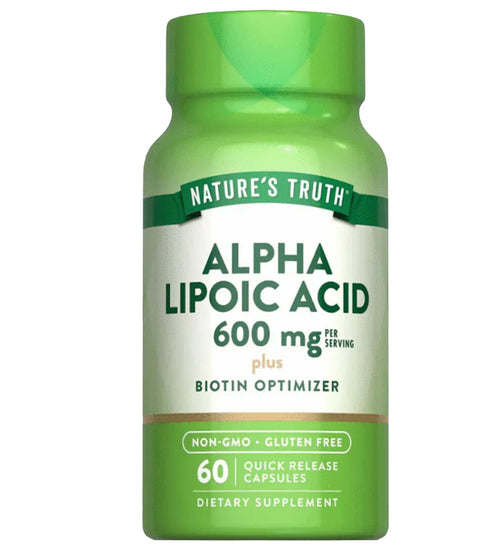 ÁCIDO ALPHA LIPOICO  600 MG
