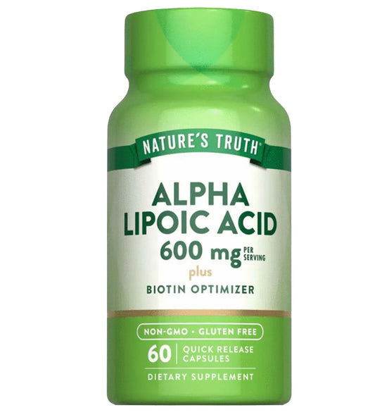 ÁCIDO ALPHA LIPOICO  600 MG