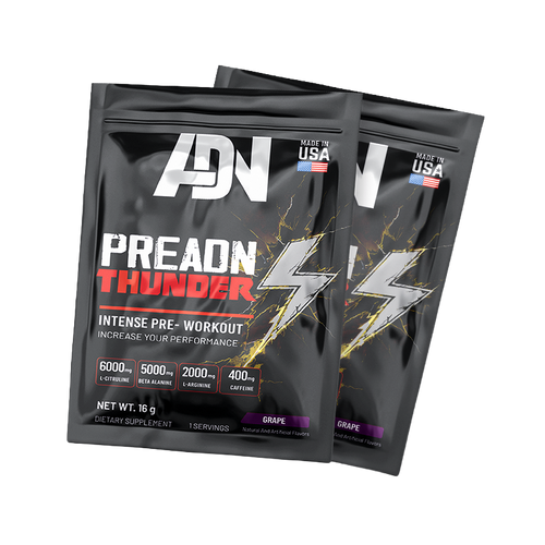 PREADN THUNDER CAJA 200 SACHETS GRAPE