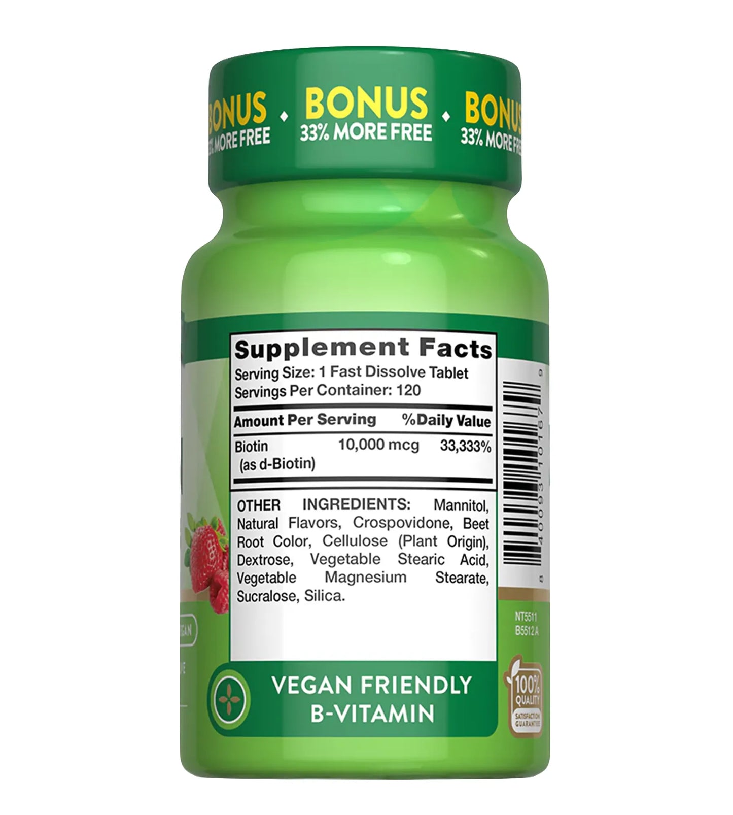 BIOTINA  10,000 MCG