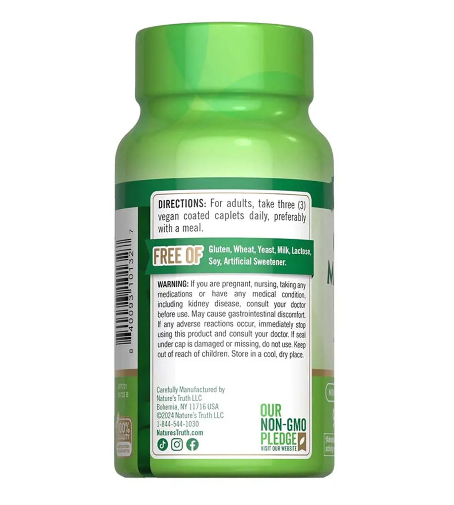 CALCIUM / MAGNESIUM / ZINC 90 tabletas