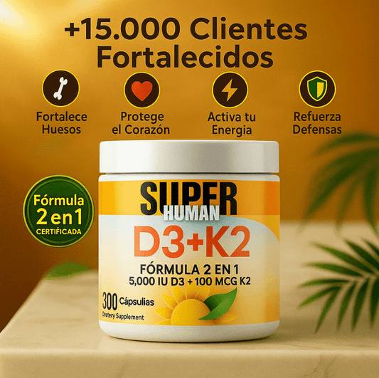 Vitamina D3 + K2 - SuperHuman™