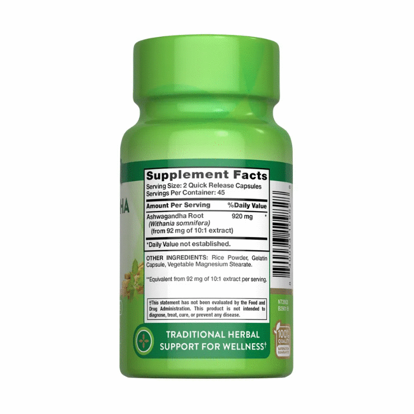 ASHWAGANDHA ROOT  920 MG