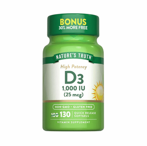 VITAMINA D3  1,000 IU