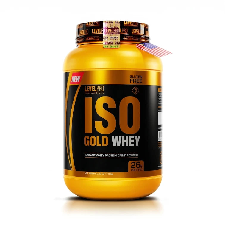 IsoGoldWhey Isolatada - LevelPro