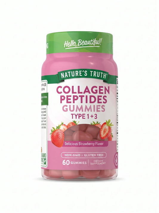 Multi Collagen Peptides Complex 1, 2, 3, 5 y 10. 60 gom