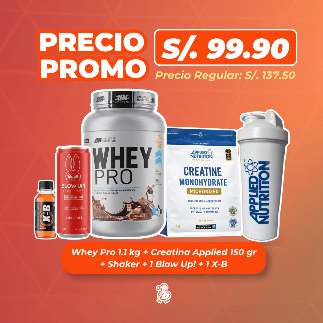WHEY PRO 1KG + CREATINA 150GR