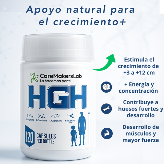 HGH - Crecimiento óptimo y desarrollo físico (120 cápsulas)