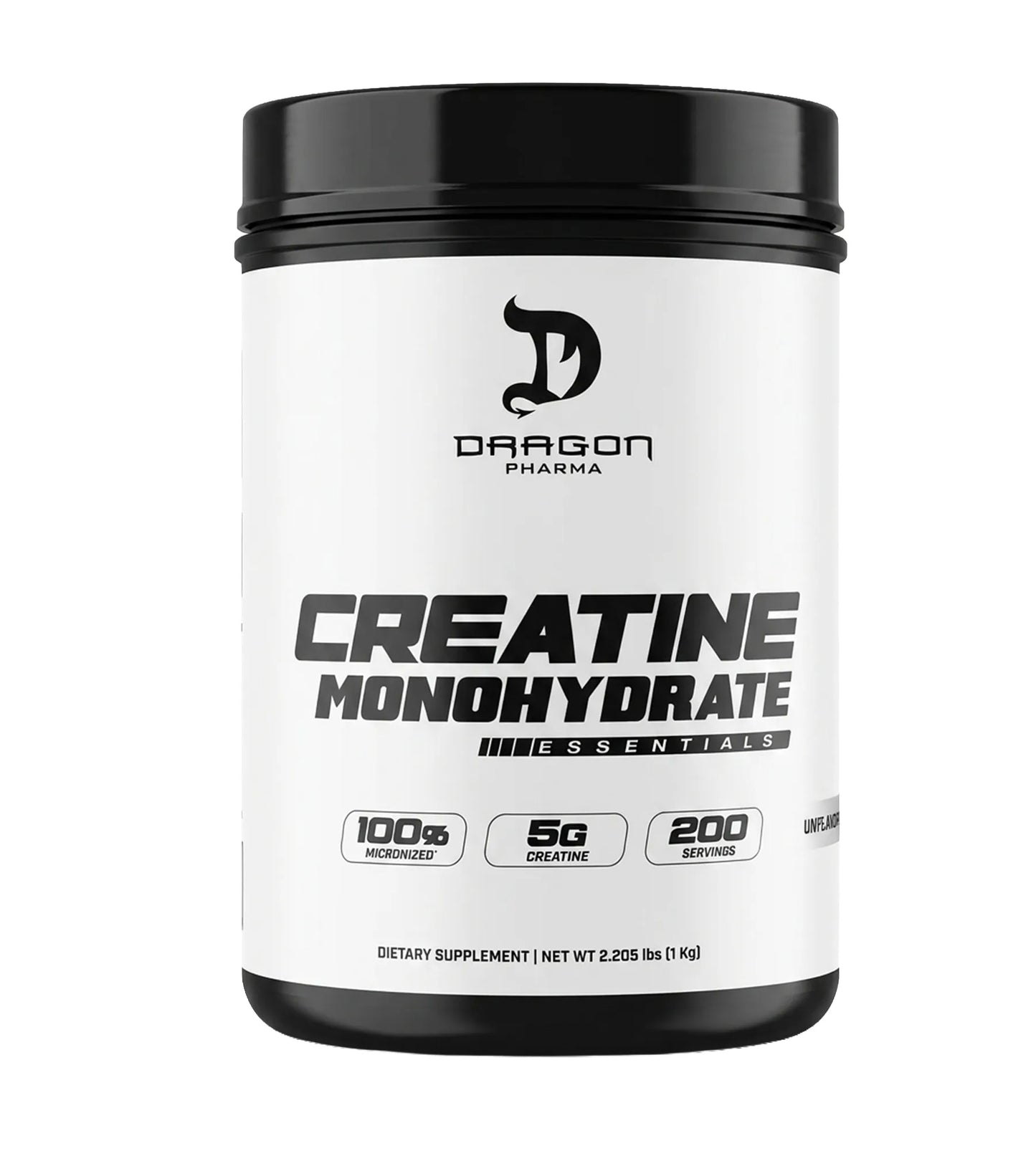 Creatina Monohidratada 1kg - DRAGON PHARMA