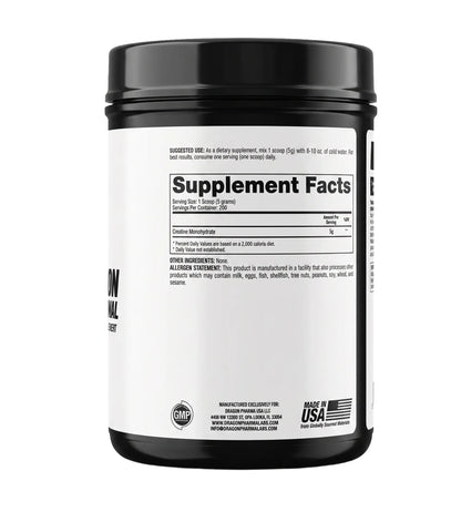 Creatina Monohidratada 1kg - DRAGON PHARMA