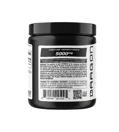 Creatina Monohidratada 300gr - DRAGON PHARMA