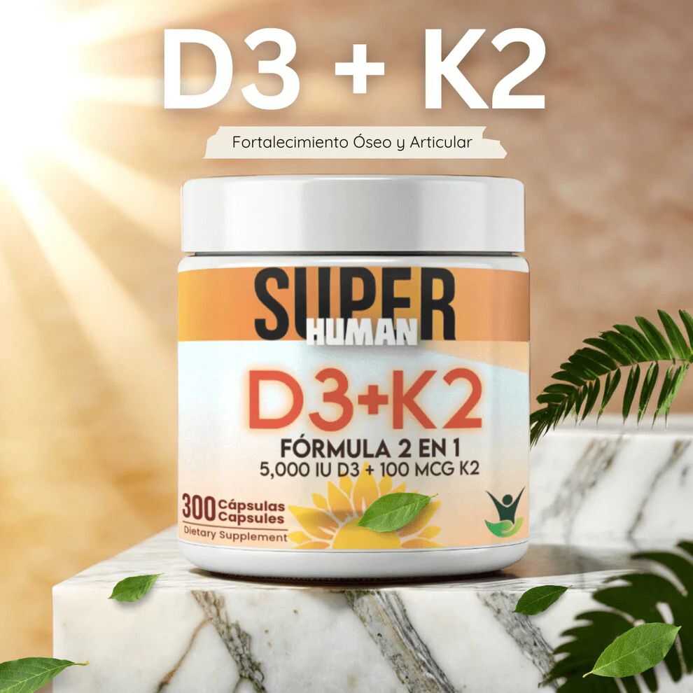 Vitamina D3 + K2 - SuperHuman™