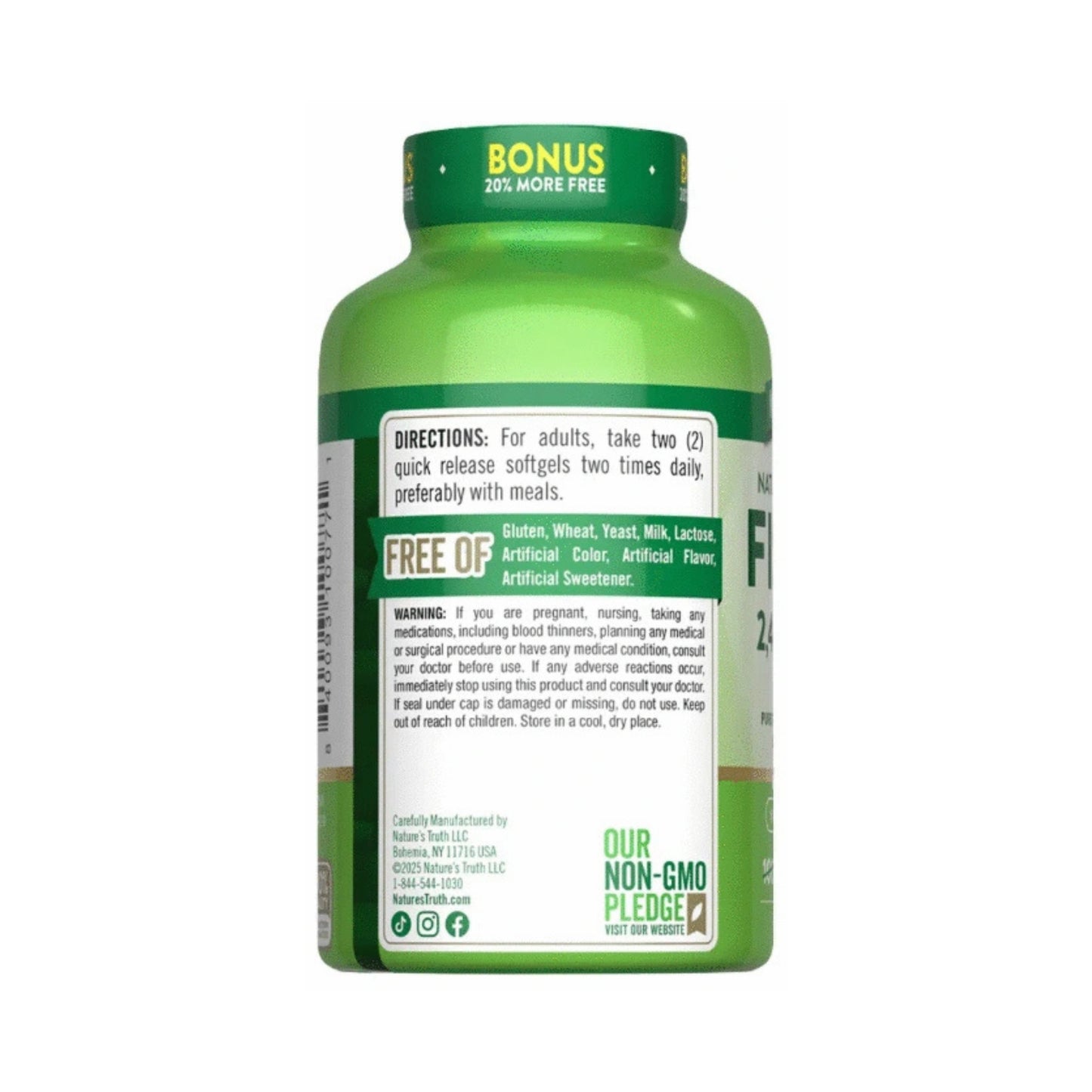 OMEGA 3 FISH OIL 2400 MG