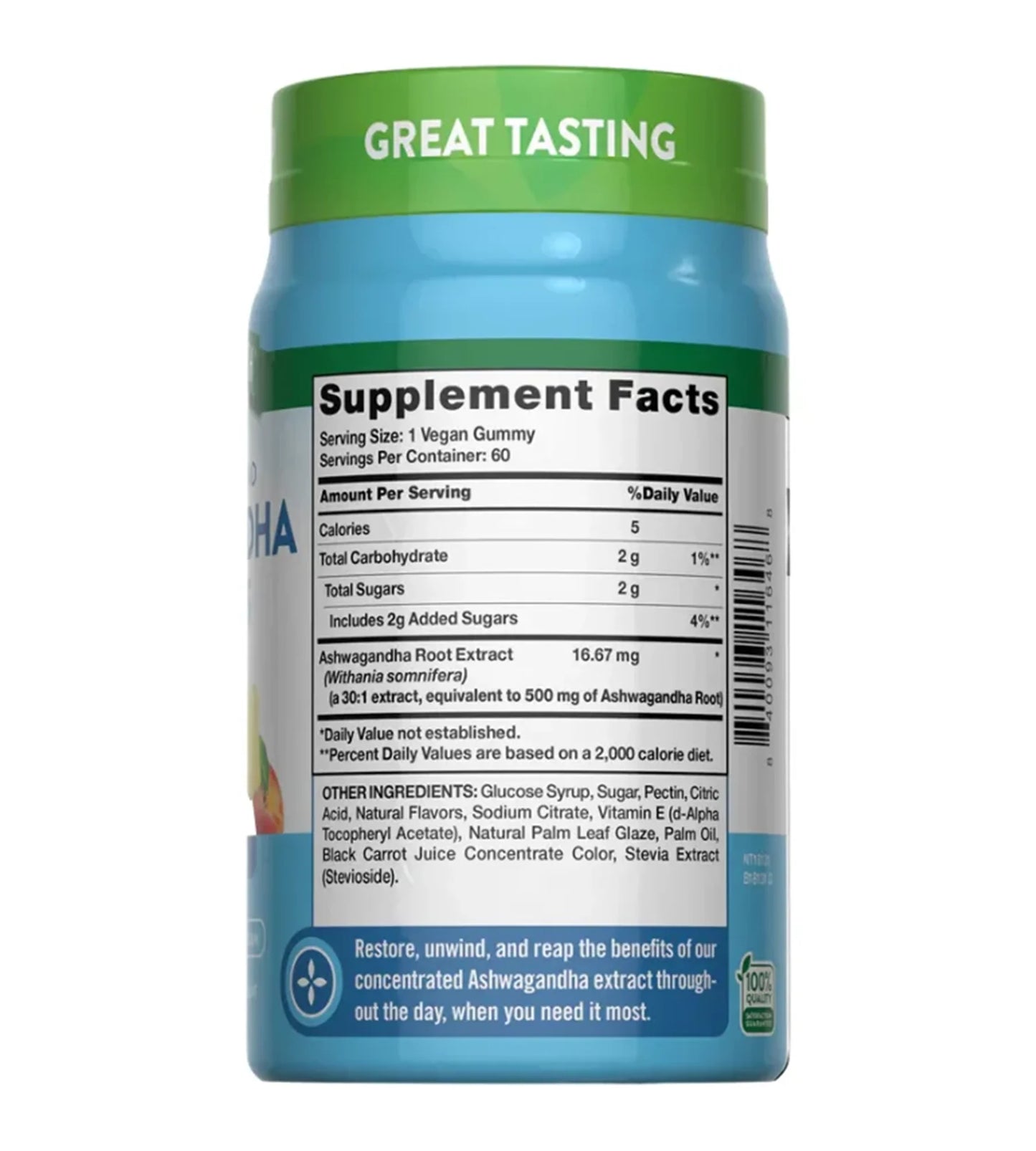GOMITAS ASHWAGANDHA 500 MG