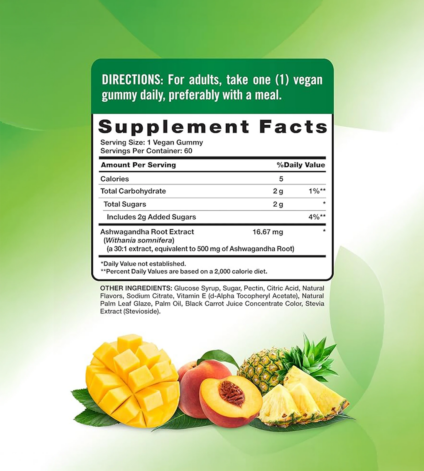 GOMITAS ASHWAGANDHA 500 MG
