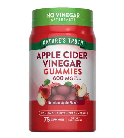 GOMITAS DE VINAGRE DE MANZANA  600 MG - NATURE´S TRUTH