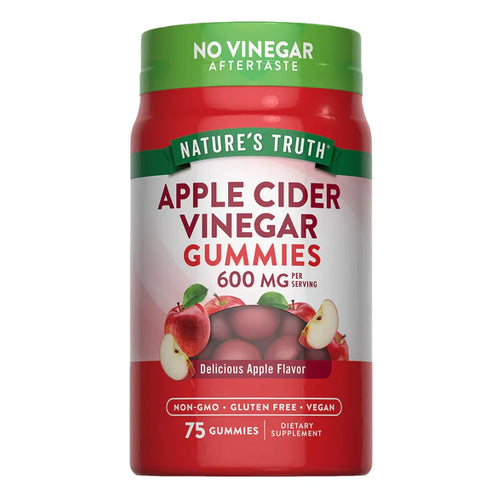 GOMITAS DE VINAGRE DE MANZANA  600 MG - NATURE´S TRUTH