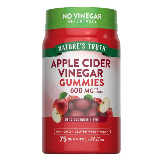GOMITAS DE VINAGRE DE MANZANA  600 MG - NATURE´S TRUTH