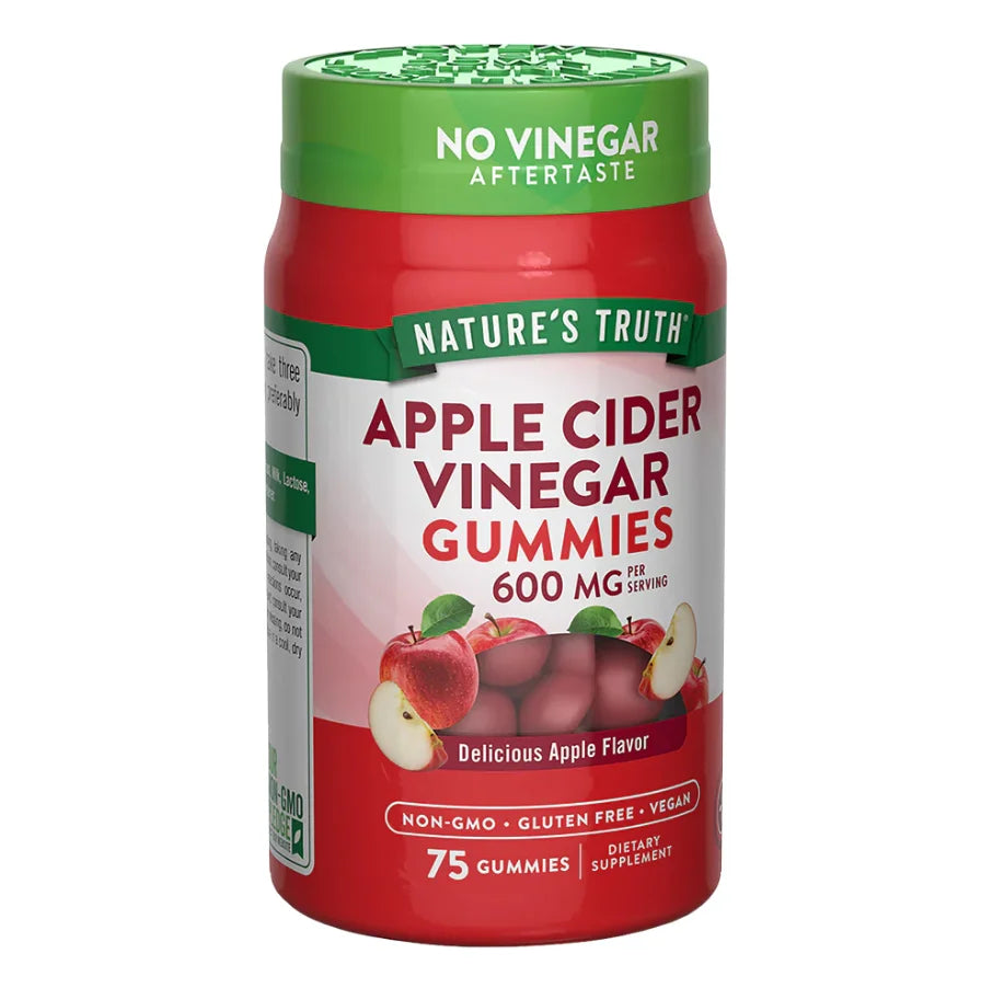 GOMITAS DE VINAGRE DE MANZANA  600 MG - NATURE´S TRUTH