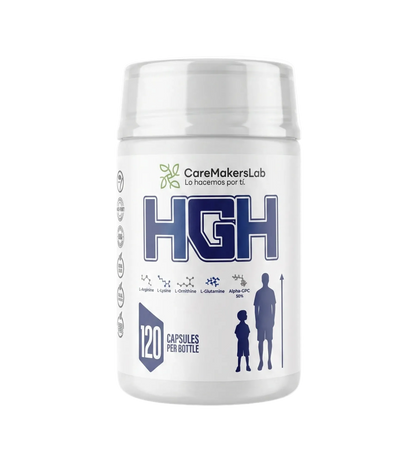 HGH - Crecimiento óptimo y desarrollo físico (120 cápsulas)