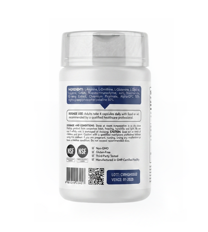HGH - Crecimiento óptimo y desarrollo físico (120 cápsulas)