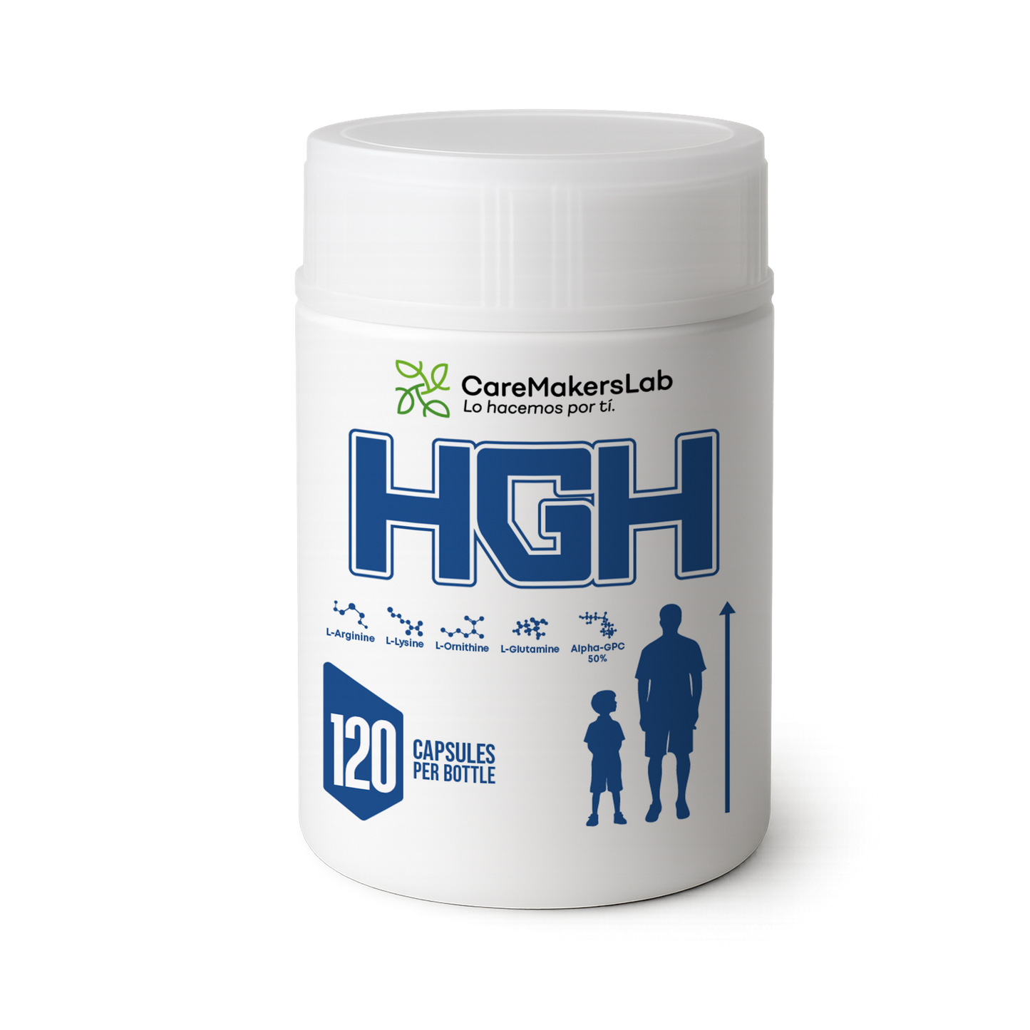 HGH - Crecimiento óptimo y desarrollo físico (120 cápsulas)