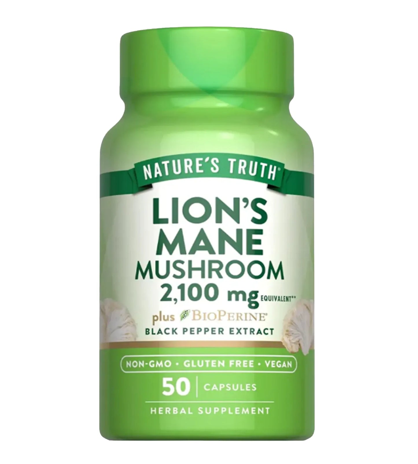 LION'S MANE MUSHROOM 2,100 MG