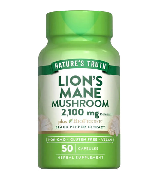 LION'S MANE MUSHROOM 2,100 MG