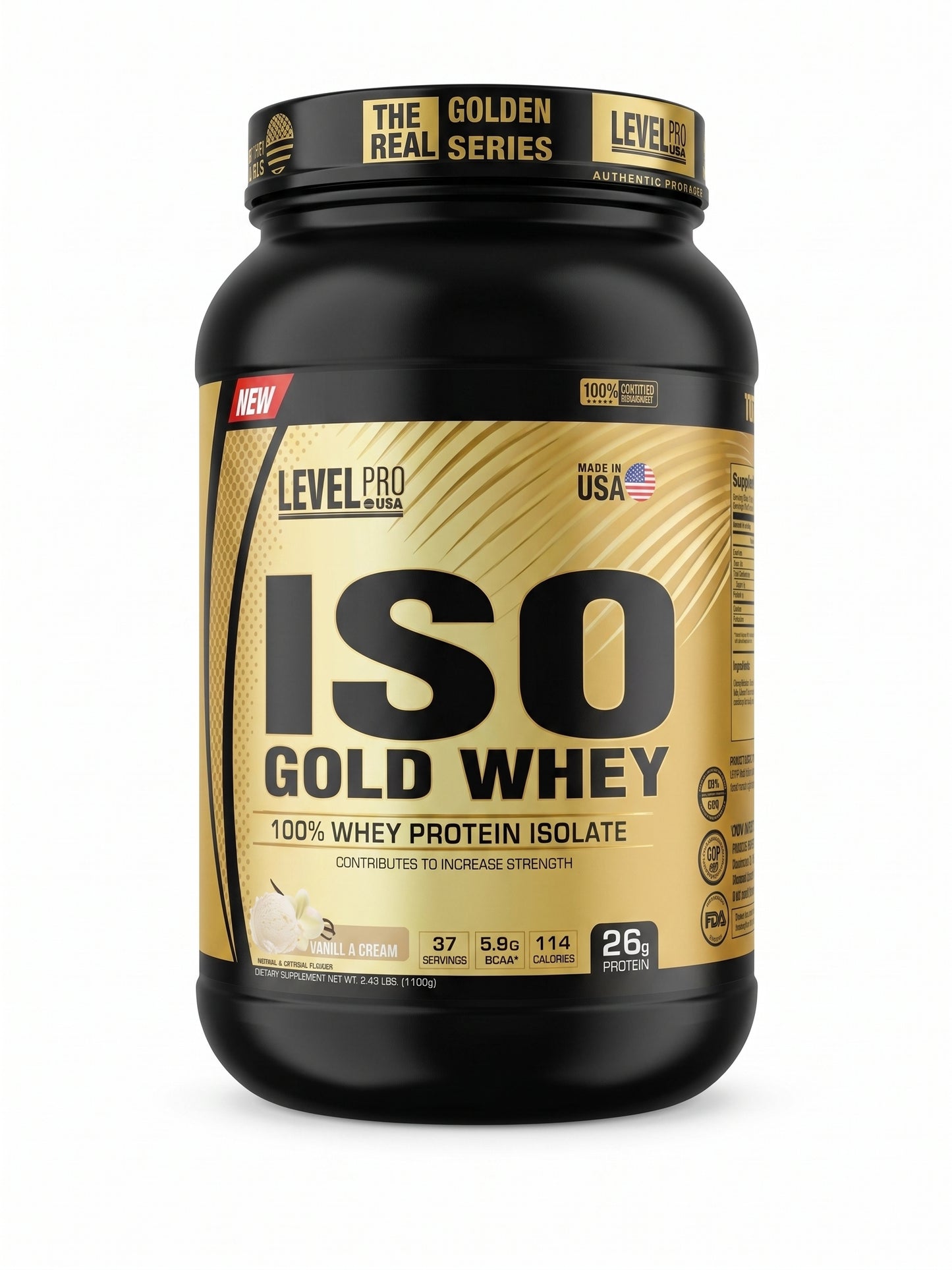ISO GOLD WHEY US - LEVEL PRO