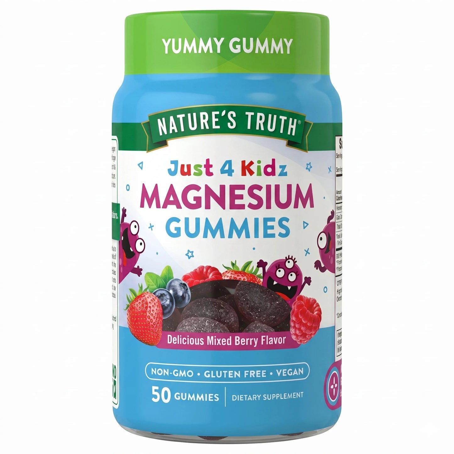 Magnesio Kids Gummies. 50 gomitas