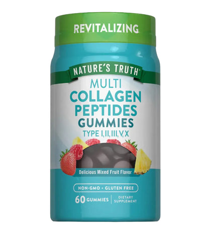 Multi Collagen Peptides Complex 1, 2, 3, 5 y 10. 60 gom
