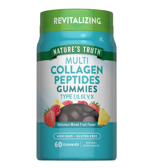 Multi Collagen Peptides Complex 1, 2, 3, 5 y 10. 60 gom