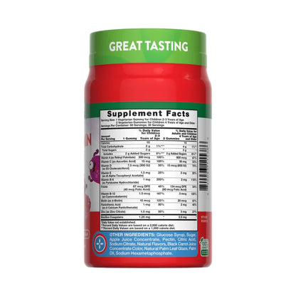 GOMITAS MULTIVITAMINICO + PROBIOTICOS PARA NIÑOS