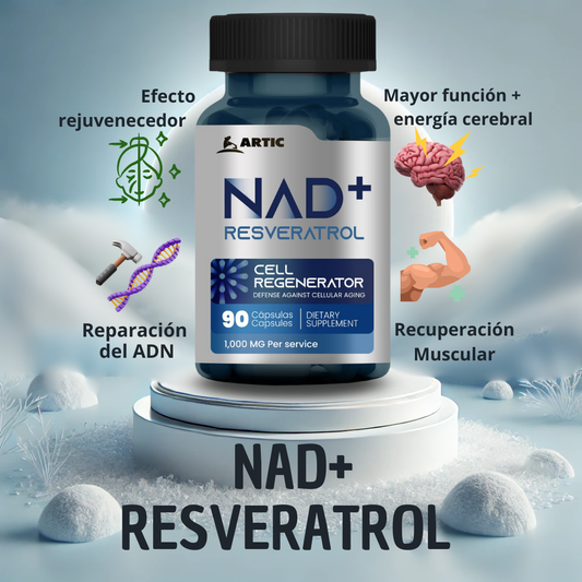 NAD+ y Resveratrol: La Fórmula del Bienestar y la Longevidad