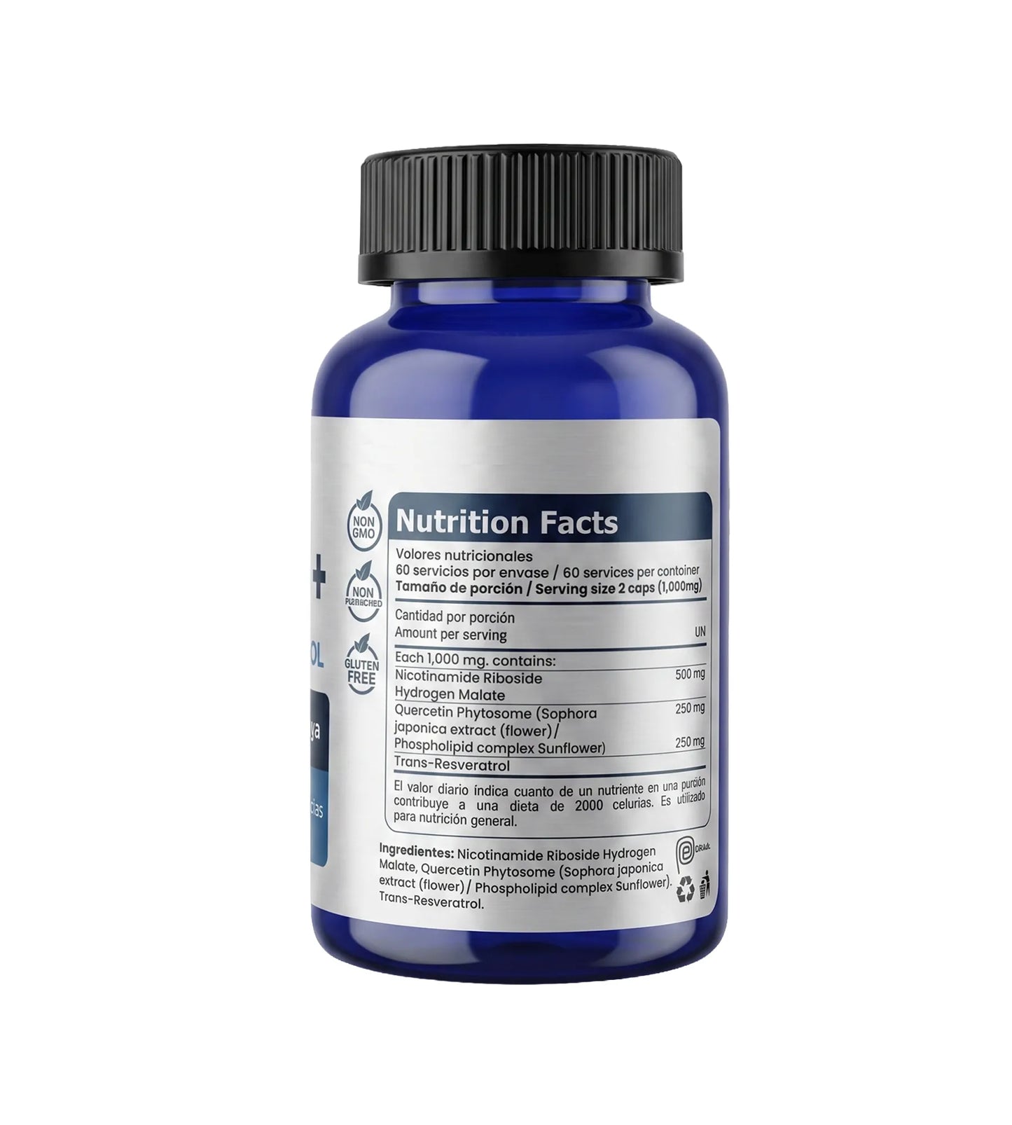 Nad + Resveratrol - 1000mg