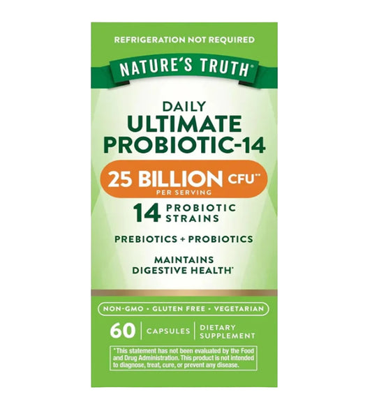 PROBIOTICS 25 BILLION CFU