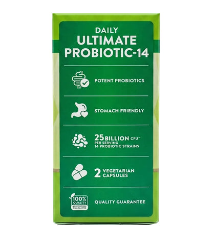 PROBIOTICS 25 BILLION CFU. 60 cápsulas