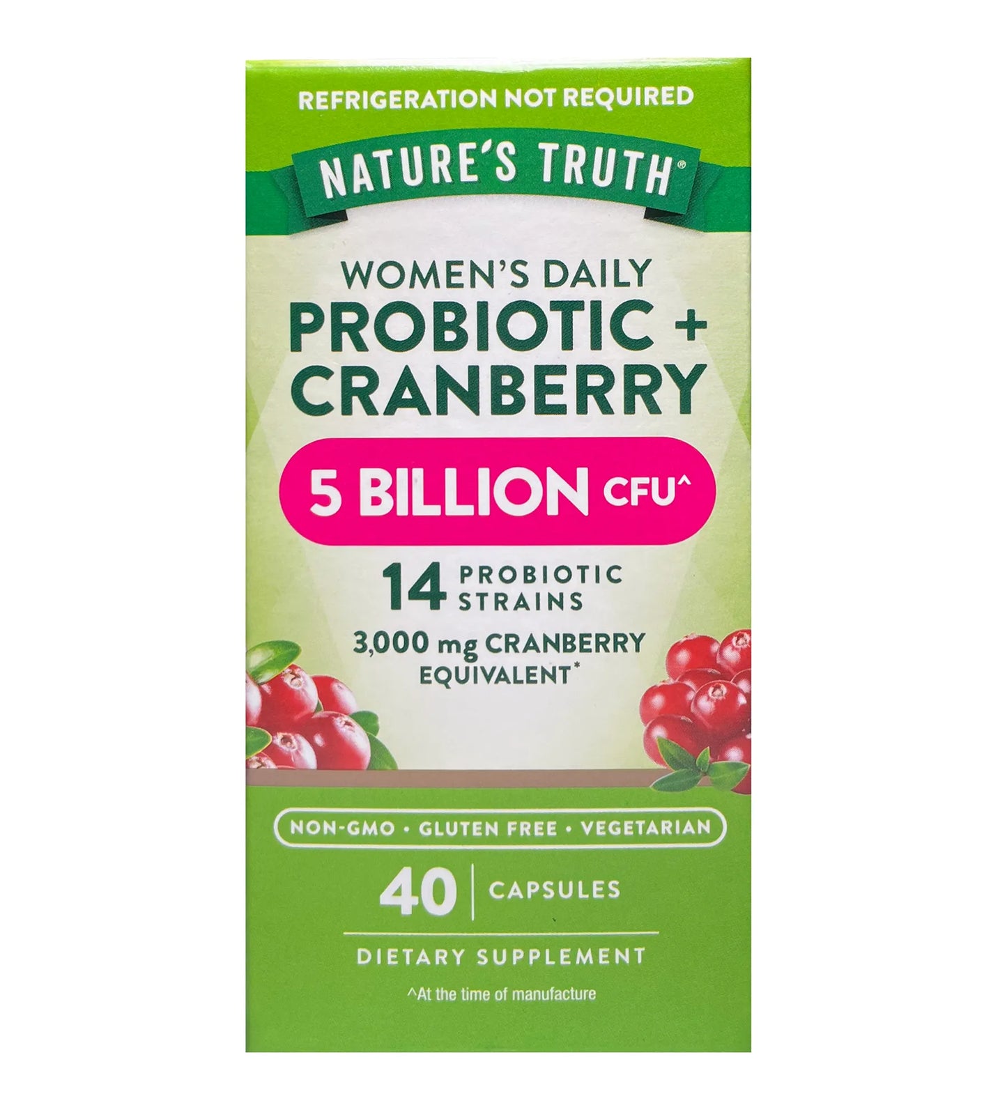 Probioticos + cranberry