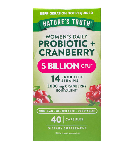 Probioticos + cranberry