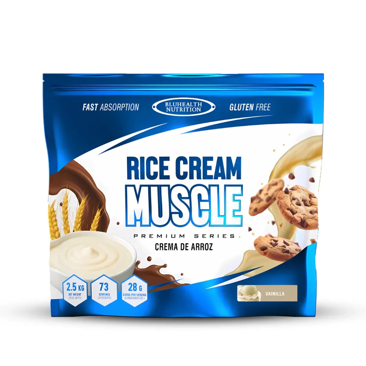 Rice Cream Muscle Premium Series Crema de Arroz -