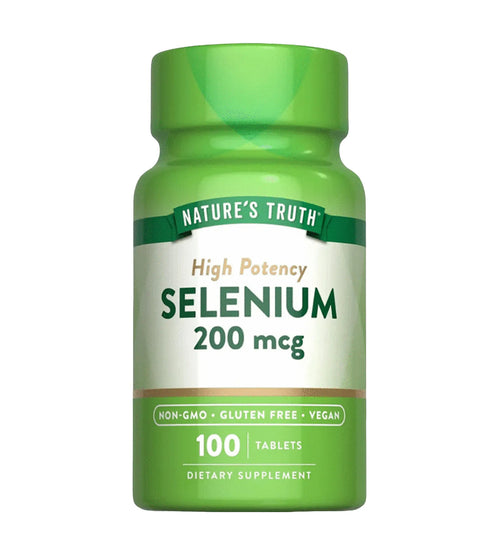 SELENIUM  200 MG. 100 tabletas