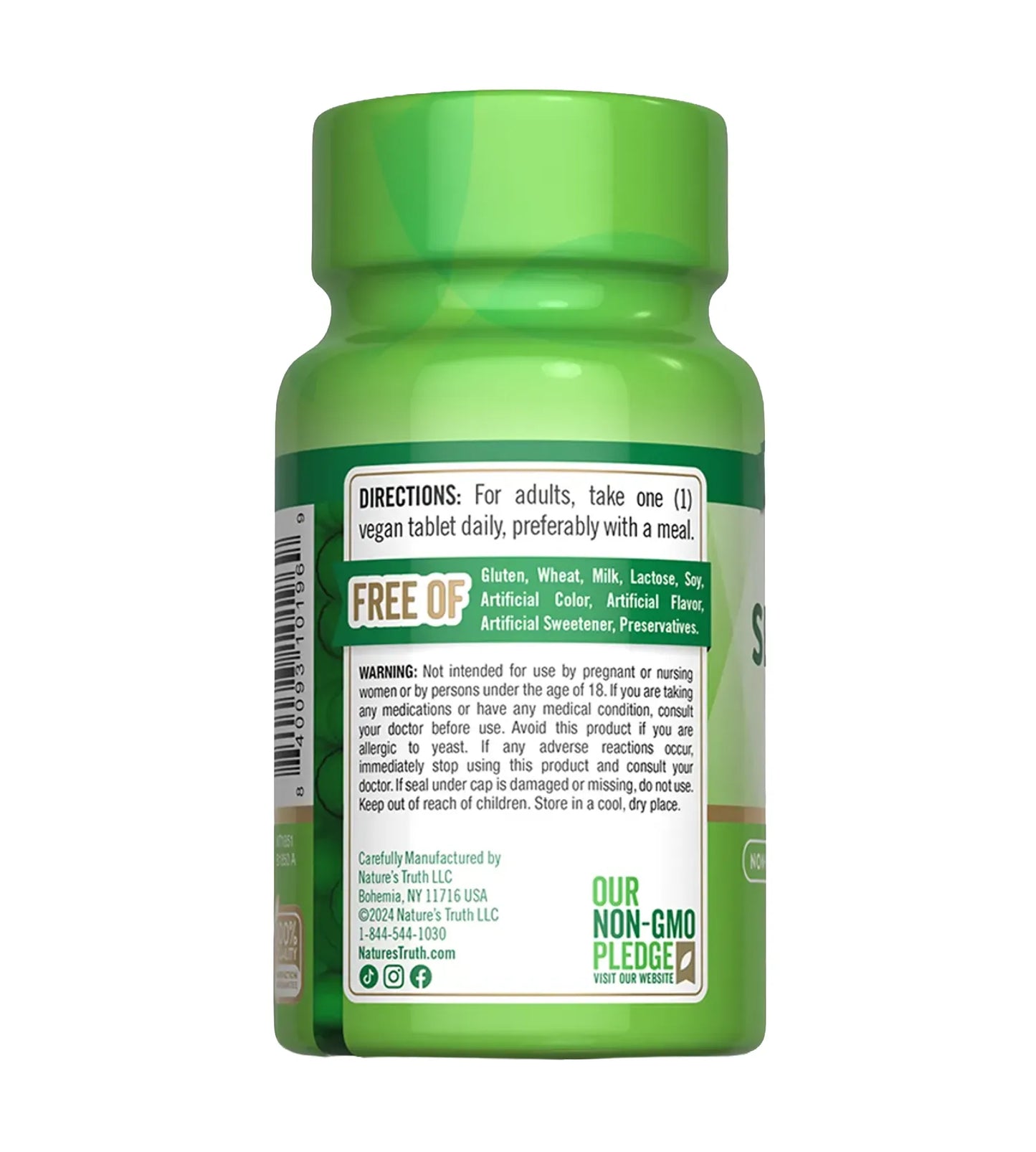 SELENIUM  200 MG. 100 tabletas