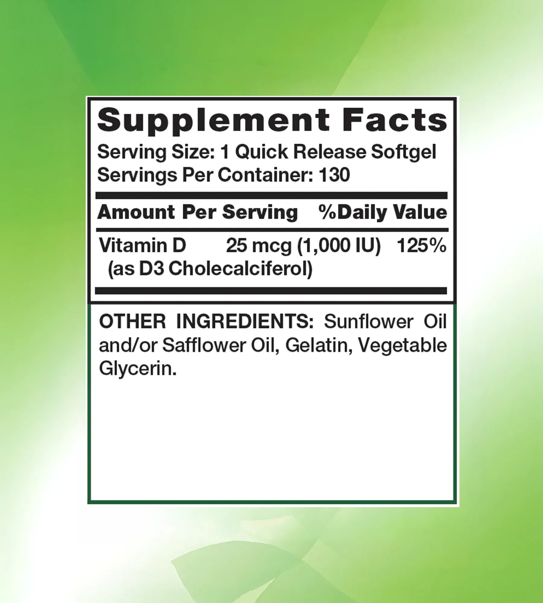 130 softgels