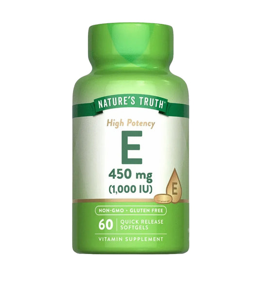 VITAMINA E 1 000 IU PURE DL ALPHA 450MG