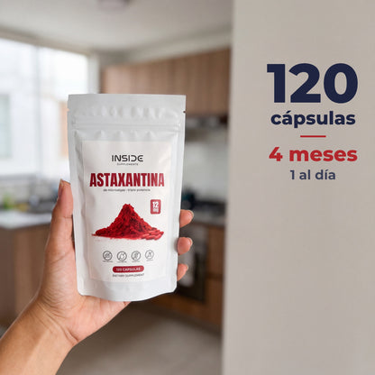 Bolsa de 120 cápsulas, 4 meses, 1 al día