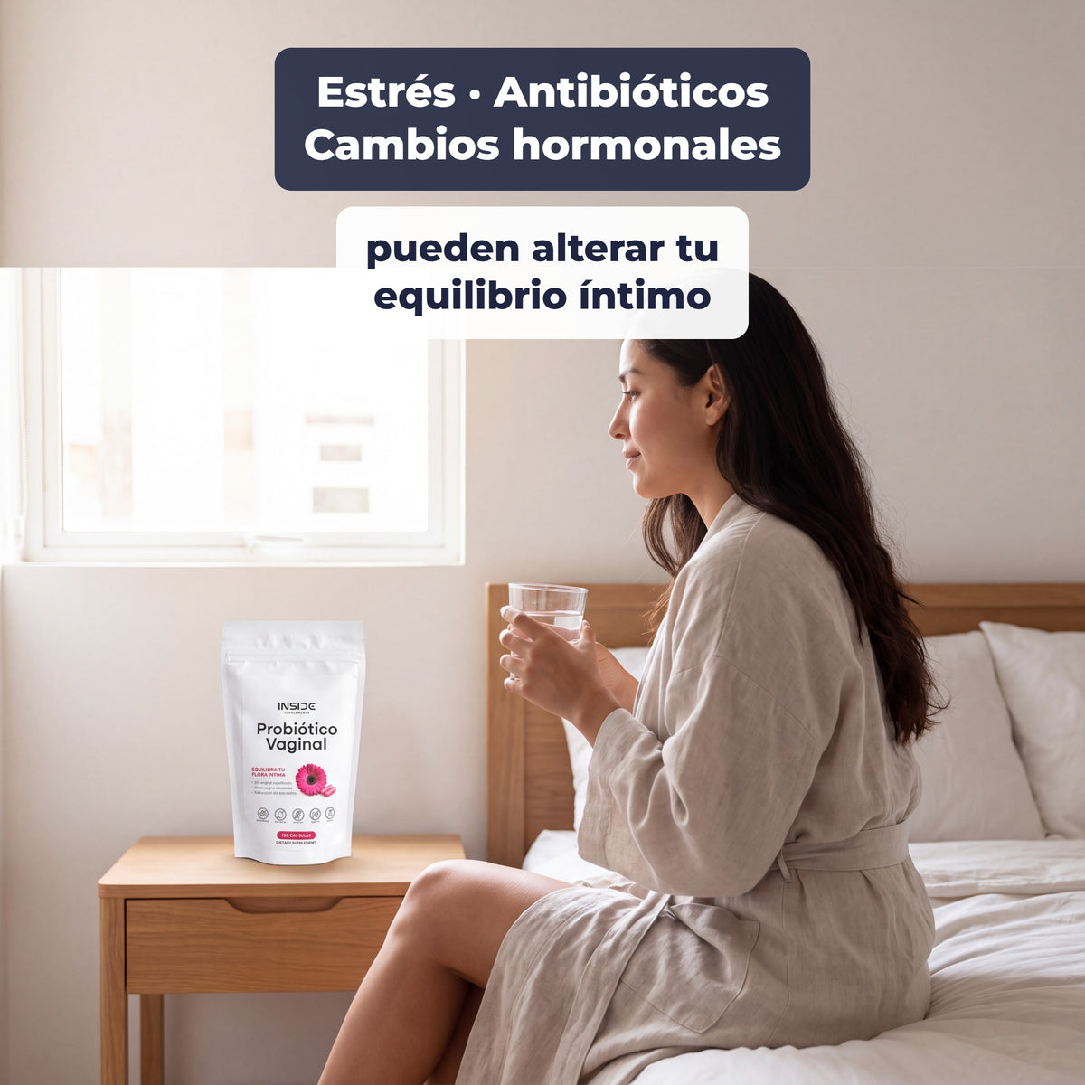 Estrés, antibióticos y cambios hormonales pueden alterar el equilibrio íntimo (imagen ilustrativa)